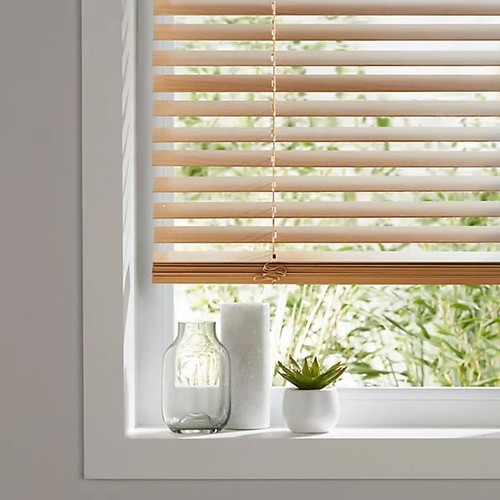 Venetian blinds natural oak - blinds,