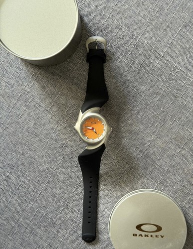 Oakley icon watch orange - oakley,