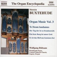 Dietrich Buxtehude: Organ Music Vol. 3 (Rubsam)