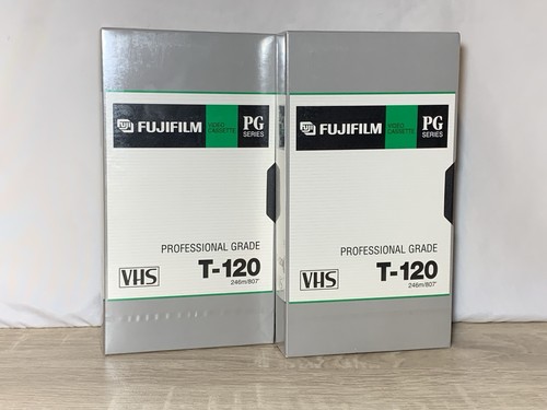 Two fujifilm blank - two, t-120