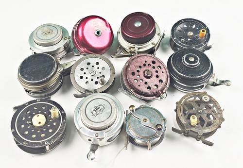 Old fly reels i - 12,