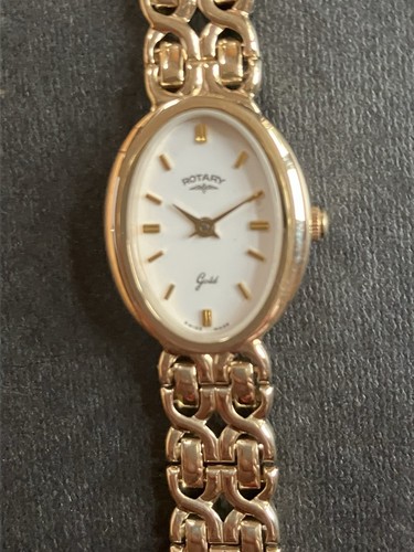 Rotary ladies 9ct solid gold - rotary,