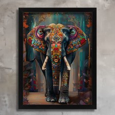 Indian elephant art - indian,