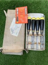 Vintage Footprint Wood Chisels X4 S461