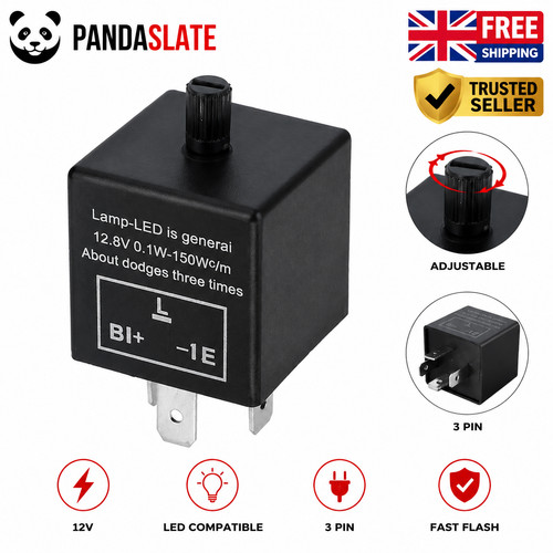 Adjustable led indicator relay - adjustable,
