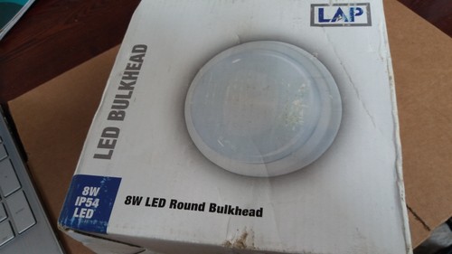 Lap led round bulkhead - led,