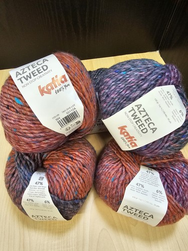 Katia azteca tweed knitting - azteca,