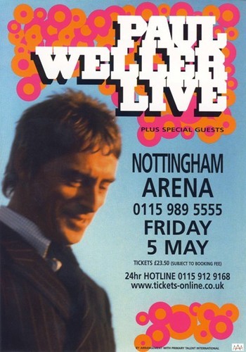 Paul weller 2000 - tour, date