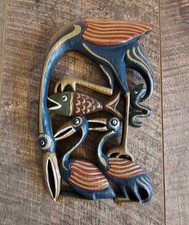 Vintage Carved Wood Animal Art