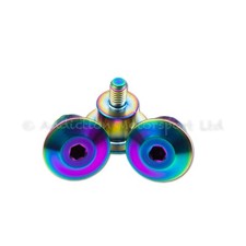 3x Titanium Rainbow Windscreen