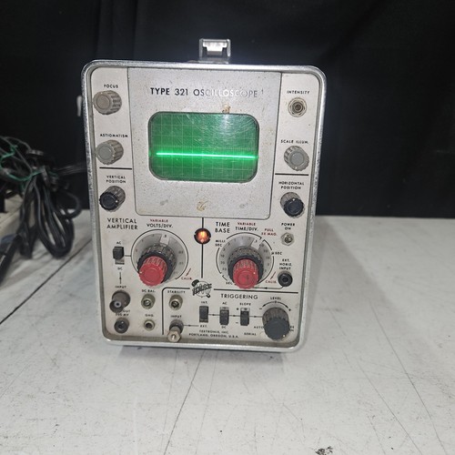 Vintage tektronix type 321 - tektronix,