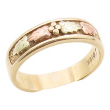 10k GOLD Vintage Ring Triple