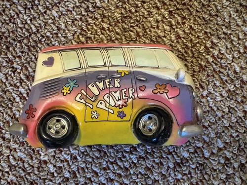 Vintage volkswagen hippie - vintage,