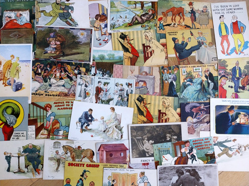 Vintage funny humour joke - vintage,