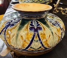 large bowl by Mark V Marshall stunning and Cheap Doulton Lambeth