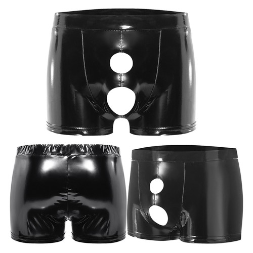 Men glossy pvc - men's, boxer