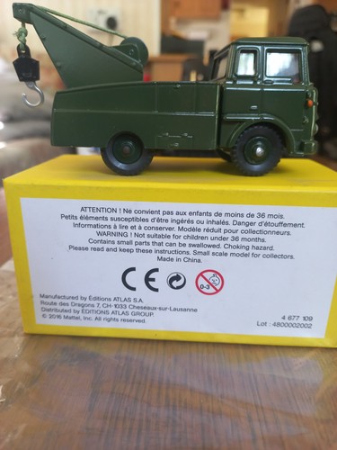 Dinky bedford breakdown crash - dinky,