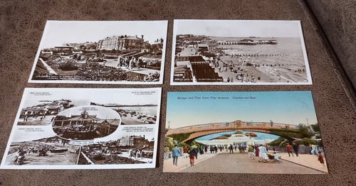 Vintage postcards - x4,