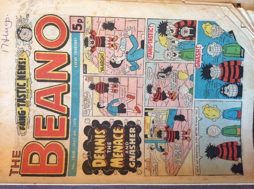 Box beano comic 1868 - beano, may