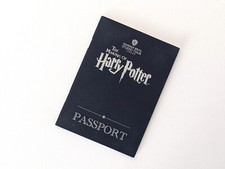 Harry Potter Wizzarding World warner Bros Studio Collectable Stamp Passport
