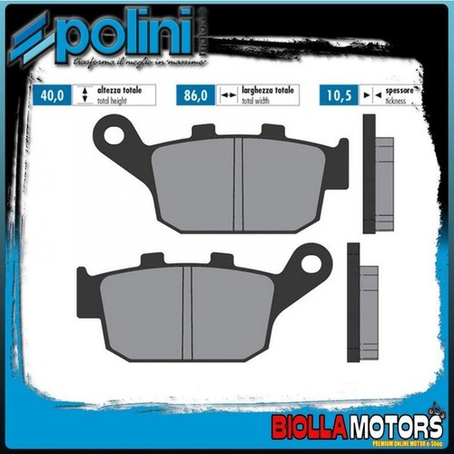 174 2073 rear polini brake - rear,