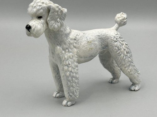 Goebel germany greay - germany, poodle