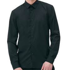 Men Black Long Sleeve Shirt
