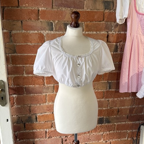 Vintage white dirndl trachten - vintage,
