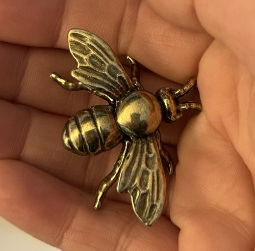 Solid brass honey - solid, bee