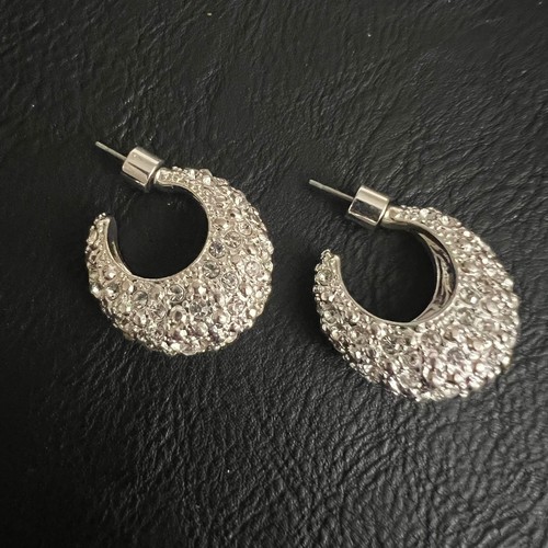 Vintage silver tone rhinestone - vintage,