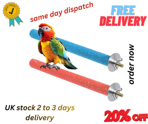 Pcs parrot perches bird - parrot,