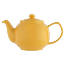 Stoneware Teapot Mustard
