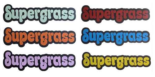 Supergrass colour rock - supergrass,