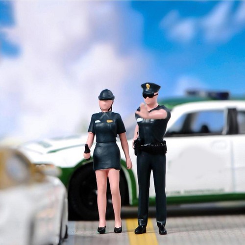 Pieces scale police - pieces, 1:64