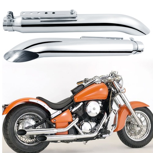 Motorcycle slip exhaust - 2x,