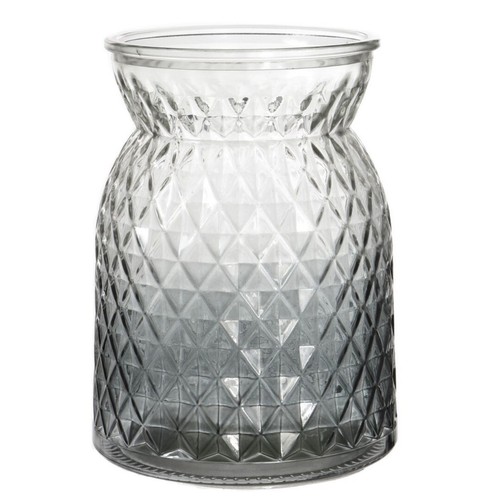 Large textured grey - large, glass