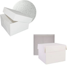 Cake Board Cards 1.2MM AND BOX strong Base ALL SIZE SHAPE Cake Card and Box