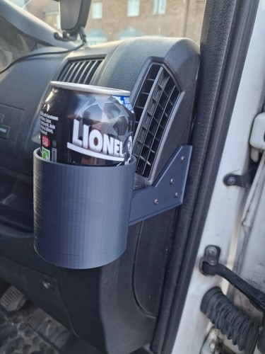 Fiat logo van cup holder - van,