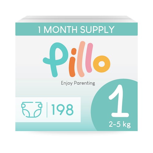 Pillo baby nappies size - size, 2