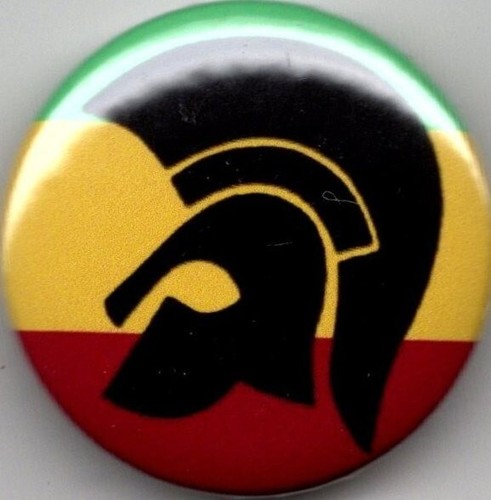 Trojan helmet pin - trojan,