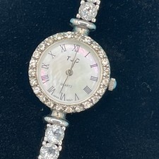 925 silver TJC Crystal Watch