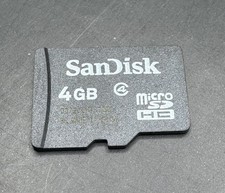 4GB Micro SD Card - Memory
