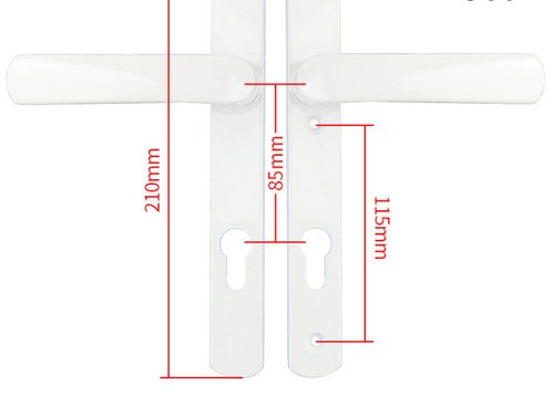 White upvc door - upvc,