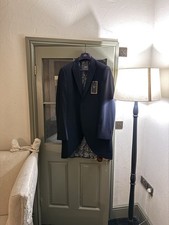 Next Men’s Navy Morning Suit Jacket 42R Wedding Races Tails