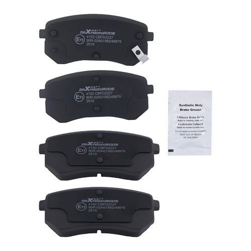 4pcs rear brake pads - rear,