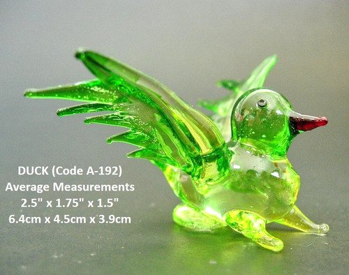 Open winged flying duck - winged,