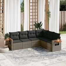 Garden Sofa Set Grey