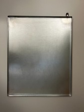60x75x2cm large drip tray heavy duty galvanised steel with drain 1/2 BSP 