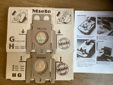Miele paper dust vacuum cleaner bags models S227-S240 and others