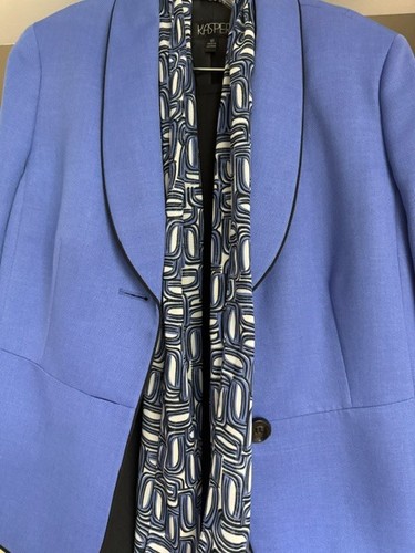 Kasper skirt suit blue size - in,